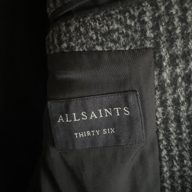 All Saints(オールセインツ)の美品‼️オールセインツALL SAINTSチェスターコート メンズのジャケット/アウター(チェスターコート)の商品写真