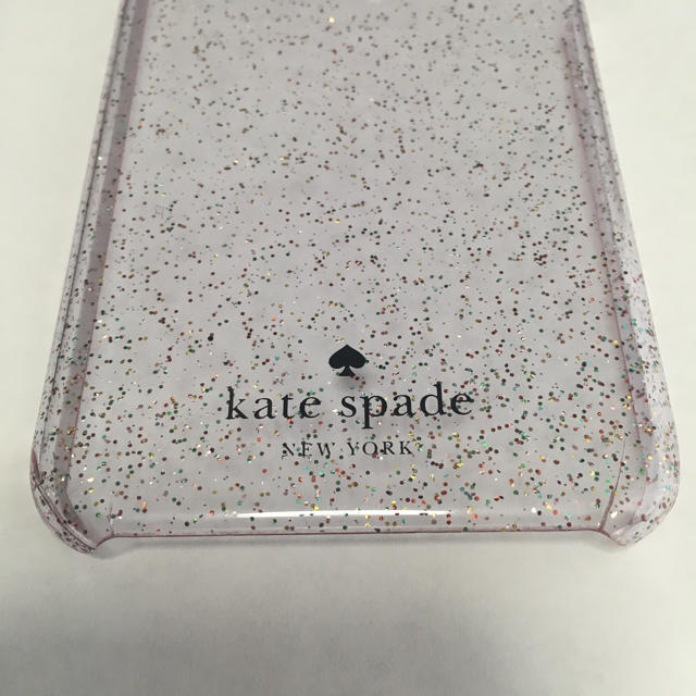 kate spade new york(ケイトスペードニューヨーク)のkate spade iPhone6ケース クリア グリッター スマホ/家電/カメラのスマホアクセサリー(iPhoneケース)の商品写真