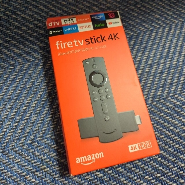 新品未使用品！Fire TV Stick 4K Alexa対応音声認識リモコン付