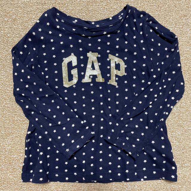 babyGAP(ベビーギャップ)のbaby GAP 長袖 カットソー 95cm キッズ/ベビー/マタニティのキッズ服女の子用(90cm~)(Tシャツ/カットソー)の商品写真