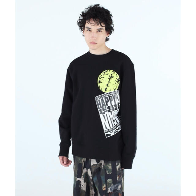 Y-3 M CH1 OPTIMISTIC ILLUSIONS CREWスウェット