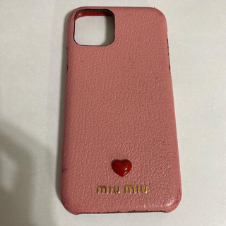 ミュウミュウ(miumiu)のMIUMIU iPhone 11 Pro スマホケース(iPhoneケース)