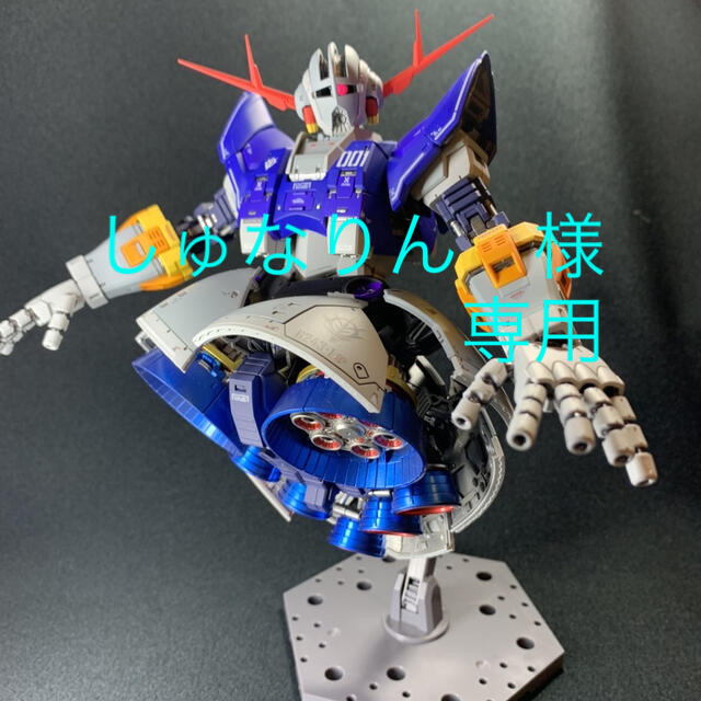 BANDAI(バンダイ)のガンプラ　全塗装　RG1／144ジオング エンタメ/ホビーのおもちゃ/ぬいぐるみ(プラモデル)の商品写真