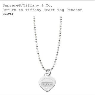 シュプリーム(Supreme)の送込 Supreme Tiffany Heart Tag Pendant ①(ネックレス)