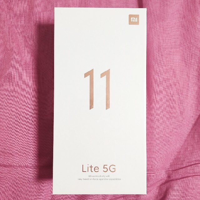 【新品未開封】 Mi 11 Lite 5G ミントグリーン スマホ/家電/カメラのスマートフォン/携帯電話(スマートフォン本体)の商品写真