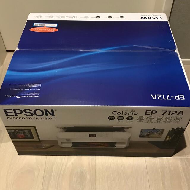 全てのアイテム EPSON - 新品未開封品 EPSON カラリオ EP-712A PC周辺機器