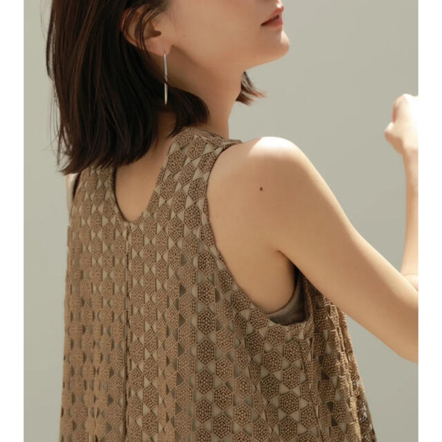 TOMORROWLAND(トゥモローランド)の※みゅーたん様専用※ louren／geometry lace dress レディースのワンピース(ロングワンピース/マキシワンピース)の商品写真