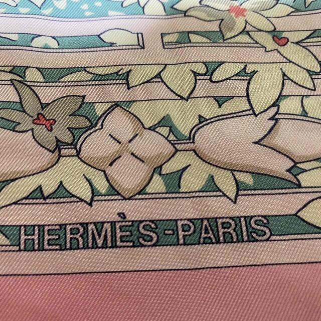 Hermes(エルメス)のエルメス　スカーフ　ピンク ハンドメイドのファッション小物(スカーフ)の商品写真