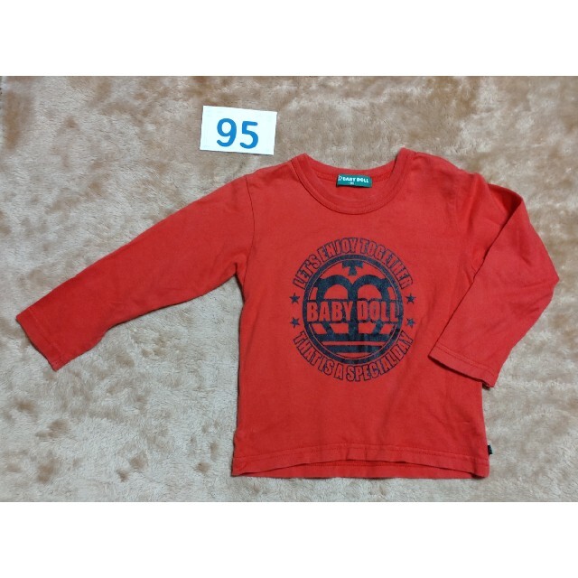 BABYDOLL(ベビードール)のベビードール ロンT 95 キッズ/ベビー/マタニティのキッズ服男の子用(90cm~)(Tシャツ/カットソー)の商品写真
