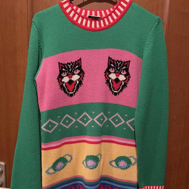 Gucci(グッチ)のgucciニットワンピース キッズ/ベビー/マタニティのキッズ服女の子用(90cm~)(ワンピース)の商品写真