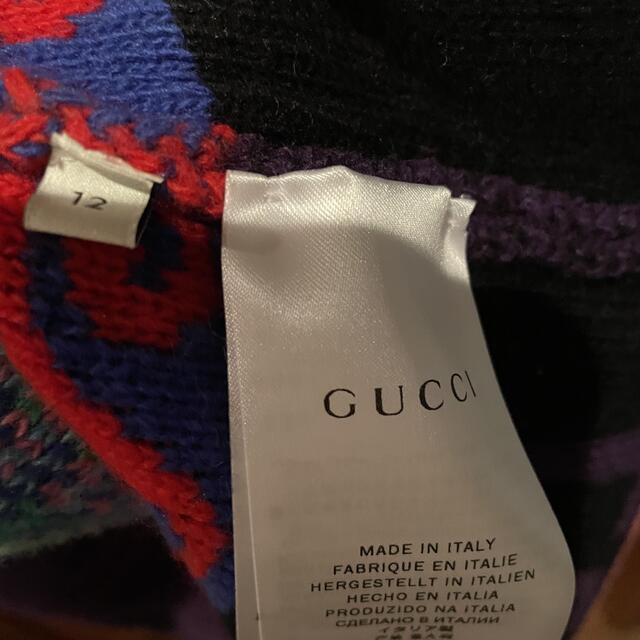 Gucci(グッチ)のgucciニットワンピース キッズ/ベビー/マタニティのキッズ服女の子用(90cm~)(ワンピース)の商品写真