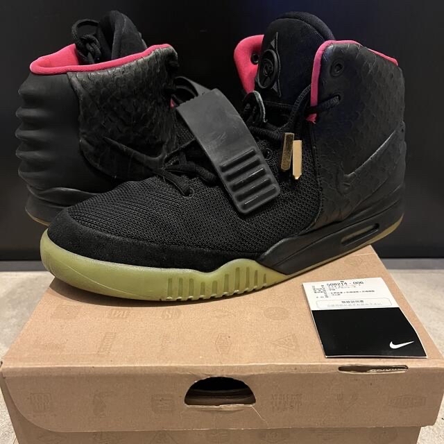 スニーカーnike air yeezy2 US11 29cm kanye west カニエ