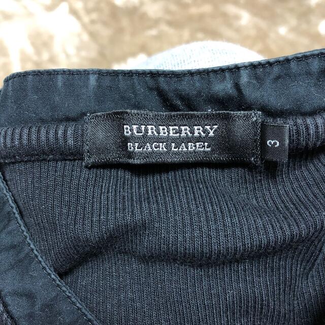 BURBERRY BLACK LABEL(バーバリーブラックレーベル)のバーバリーブラックレーベル  長Tシャツ メンズのトップス(Tシャツ/カットソー(七分/長袖))の商品写真