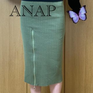 アナップ(ANAP)の♡ANAP♡ カーキ色　タイト膝丈スカート(ひざ丈スカート)