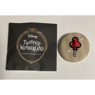 ツイステ　ツイステッドワンダーランド　刺繍キャンディブローチ　トレイ(バッジ/ピンバッジ)