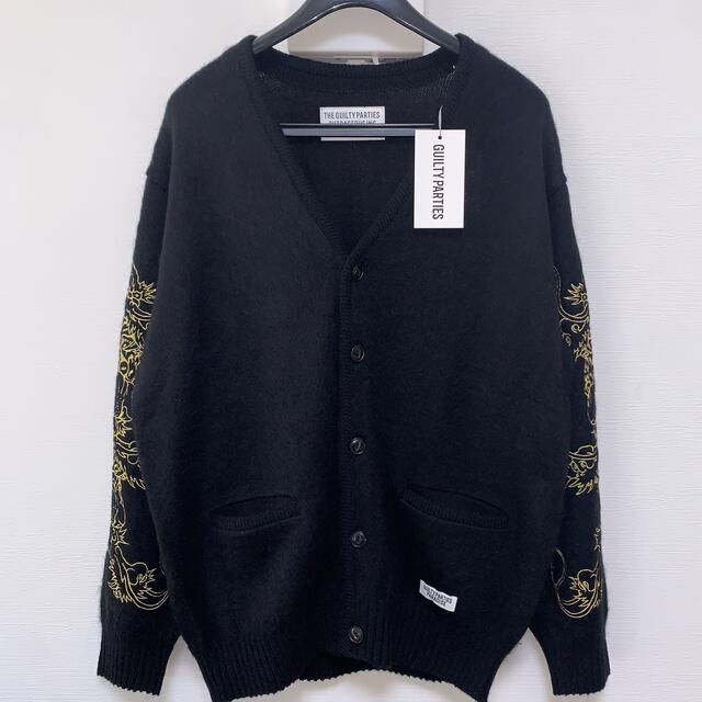 【WACKOMARIA】MOHAIR CARDIGAN／新品タグ付／送料込M寸法