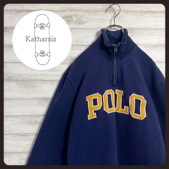 POLO RALPH LAUREN - 【入手困難】90sポロバイラルフローレンデカロゴ