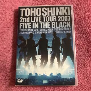 トウホウシンキ(東方神起)の2nd　LIVE　TOUR　2007　～Five　in　the　Black～〈初(ミュージック)