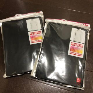 ユニクロ(UNIQLO)の新品　ユニクロ　ヒートテック  タートルネック　ブラック　140(下着)