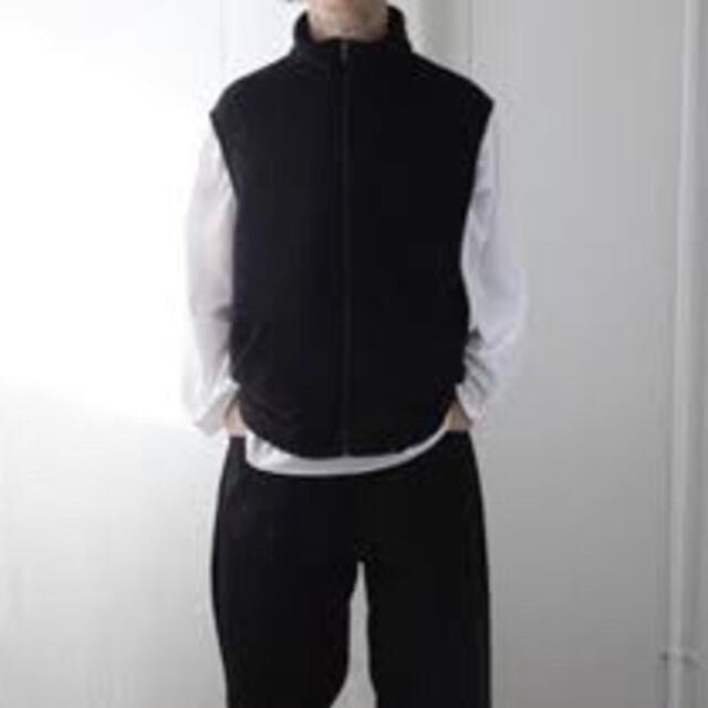 COMOLI】21AW シルクフリースベスト NAVY/3 | www.jarussi.com.br