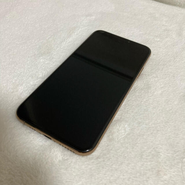 【美品】SIMフリー iPhoneXs ゴールド 256GB 3