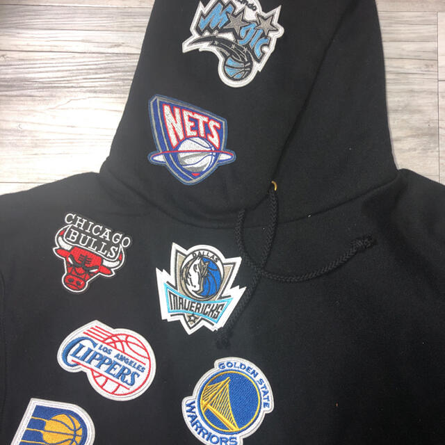 NBAデザインパーカースケボー