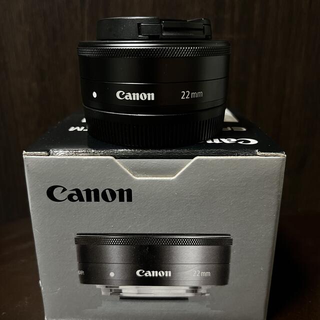 CANON EF-M 22mm F2 STMレンズ - レンズ(単焦点)