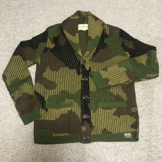 デニムアンドサプライラルフローレン(Denim & Supply Ralph Lauren)のRalph Lauren /Denim&Supply 迷彩柄ニットカーディガン(カーディガン)