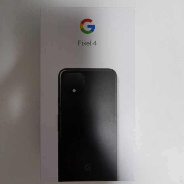 Google(グーグル)のPixel4（64 GB、Just Black、SIM ロックフリー版） スマホ/家電/カメラのスマートフォン/携帯電話(スマートフォン本体)の商品写真