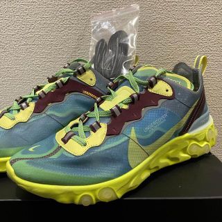 アンダーカバー(UNDERCOVER)のナイキ NIKE REACT ELEMENT 87 UNDERCOVER(スニーカー)