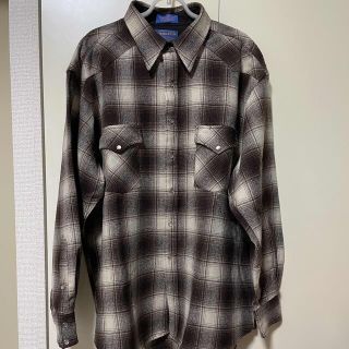 ペンドルトン(PENDLETON)のPendleton ペンドルトン 90s オンブレチェック ウールシャツ(シャツ)