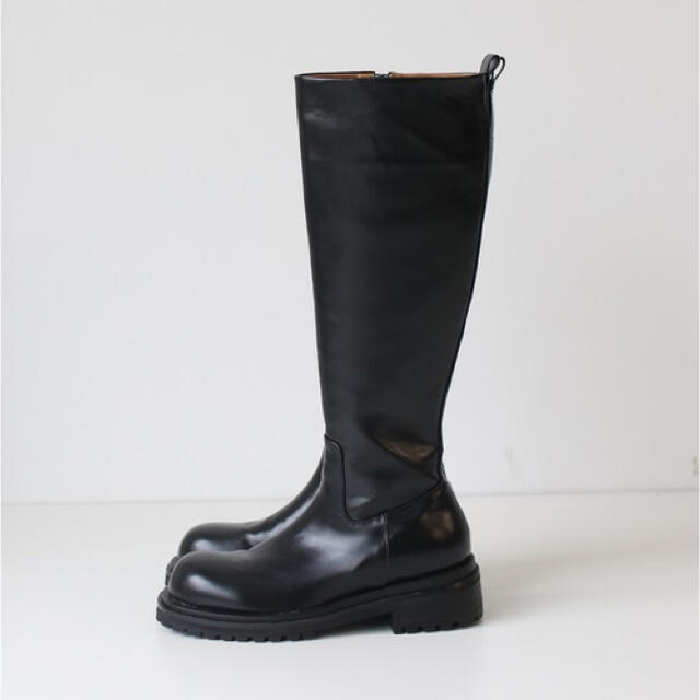 TODAYFUL(トゥデイフル)のキャナルジーン via j エコレザーロングブーツ 39 canal jean レディースの靴/シューズ(ブーツ)の商品写真