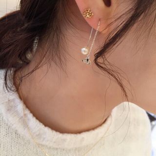 イーエム(e.m.)の片耳用 e.m. シルバー パールキャッチ ピアス☆イーエム (ピアス)