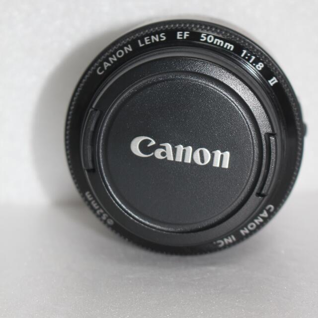 ならではの Canon Canon EF50mm F1.8 iiの通販 by ネコ's shop｜キヤノンならラクマ - 単焦点レンズ キャノン ・デジタル