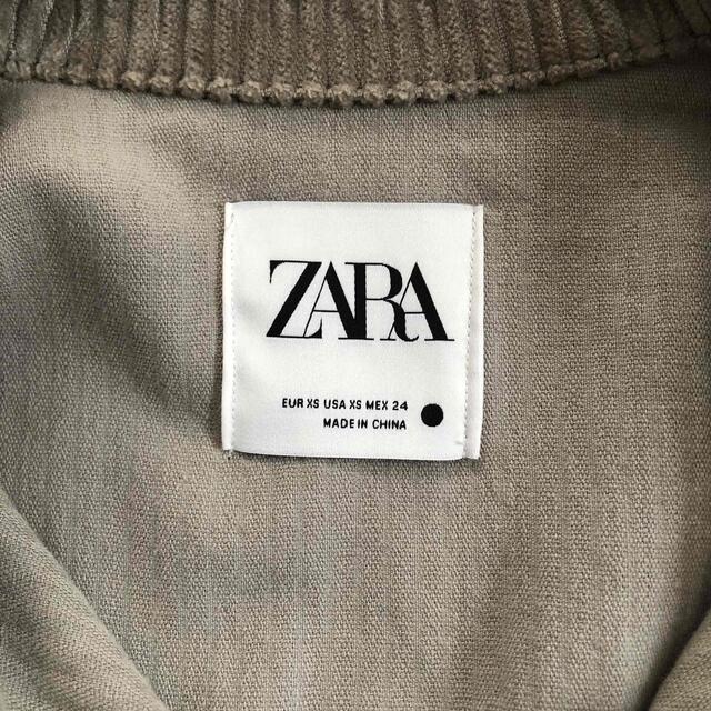 ZARA(ザラ)のZARA グレーコーデュロイジャケット レディースのジャケット/アウター(その他)の商品写真