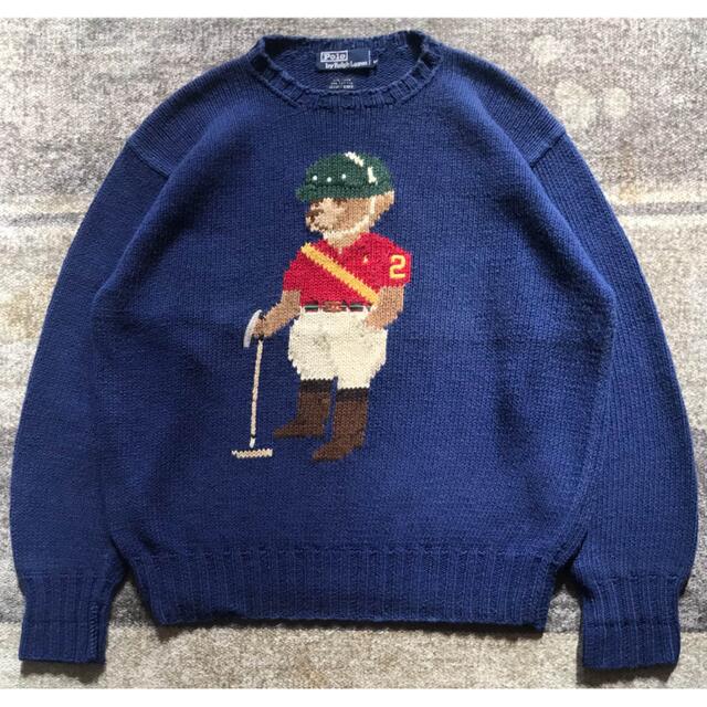 POLO RALPH LAUREN - レア 希少カラー 90's ラルフローレン ポロベア ...