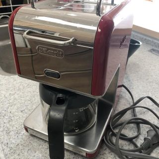 デロンギ(DeLonghi)のデロンギ ドリップコーヒーメーカー ラズベリー CMB6-RD(コーヒーメーカー)