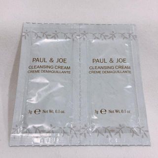 ポールアンドジョー(PAUL & JOE)のPAUL  & JOE クレンジング　クリーム　3g サンプル(クレンジング/メイク落とし)