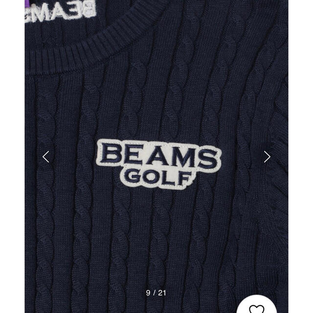 BEAMS(ビームス)の【新品未使用】ビームスゴルフ　セーター スポーツ/アウトドアのゴルフ(ウエア)の商品写真