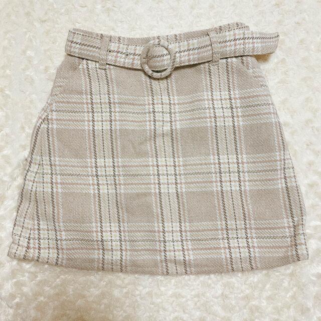 heather(ヘザー)のヘザー　ツイード風チェックスカート レディースのスカート(ミニスカート)の商品写真