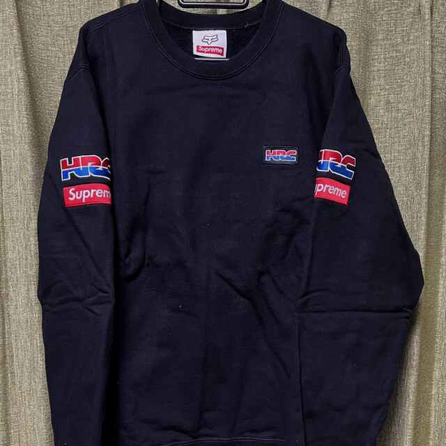 Supreme(シュプリーム)の【L】supreme honda fox racing crewneck メンズのトップス(スウェット)の商品写真