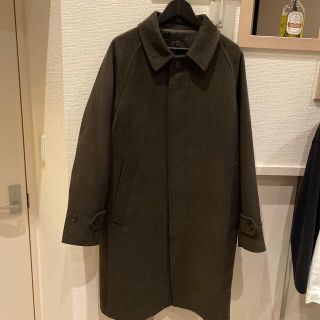 UNIQLO - ユニクロ シングルブレストコート ダークブラウン Lサイズの ...