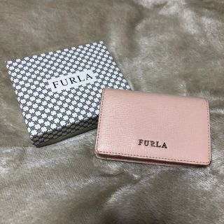 フルラ(Furla)の週末値下げ‼️FURLA カードケース　名刺入れ　箱付き(名刺入れ/定期入れ)