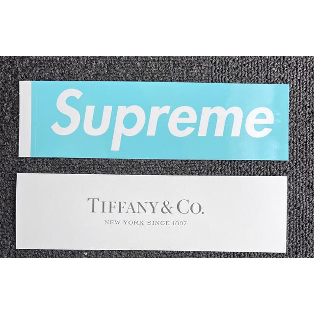 新品Supreme TIFFANY&CO ティファニーコラボ　ステッカー