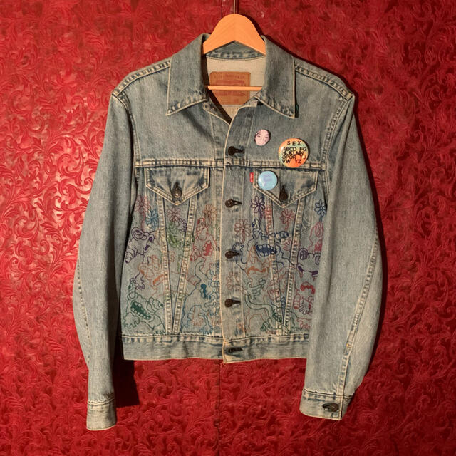 激レア】Levi's x Tappei グラフィティデニムジャケット 大きな取引