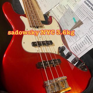 【3.6kg】Sadowsky NYC Vintage4 J Bass(エレキベース)