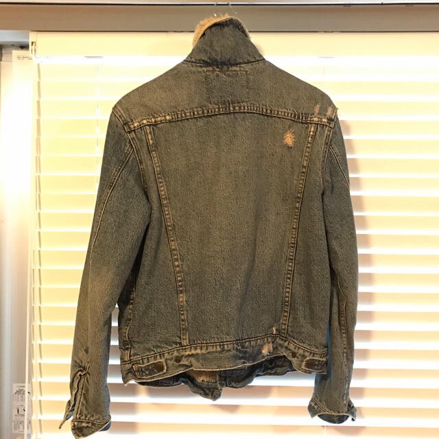 Abercrombie&Fitch(アバクロンビーアンドフィッチ)の(美品)アバクロ ボアデニム ジャケット メンズのジャケット/アウター(Gジャン/デニムジャケット)の商品写真