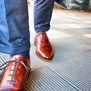 トリッカーズ ストレートチップ シューツリーつき UK7 appleton