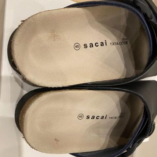 sacai tatamiサンダル サイズ40 サカナクション山口一郎着