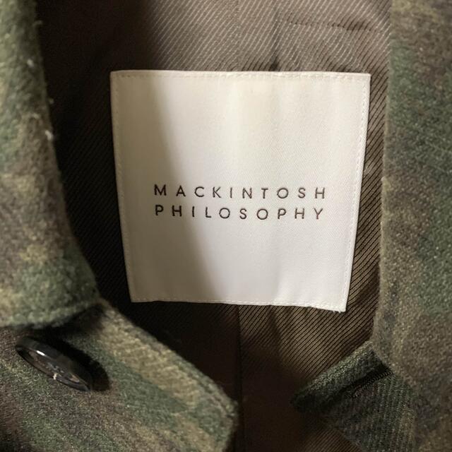 MACKINTOSH PHILOSOPHY(マッキントッシュフィロソフィー)のマッキントッシュ フィロソフィー ステンカラーコート メンズのジャケット/アウター(ステンカラーコート)の商品写真